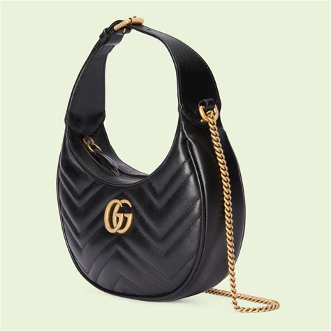 gucci half moon marmont bag|Gucci Marmont small price.